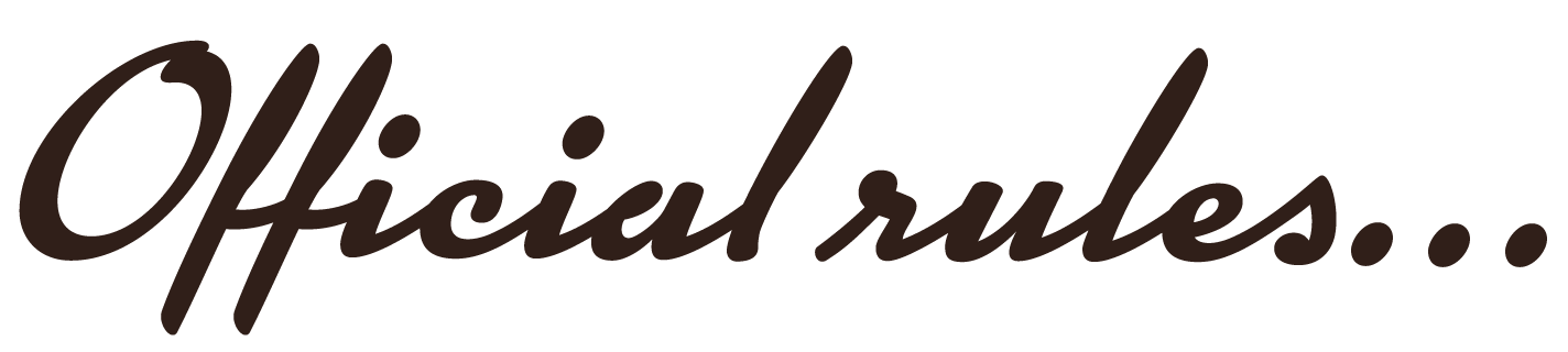 OfficialRules Stylized text: 'Official Rules'